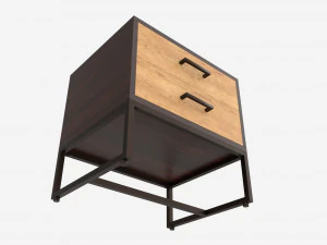 Nightstand Amsterdam 3D Model