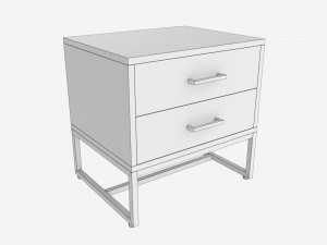 Nightstand Amsterdam 3D Модель