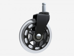 Office chair wheel 3D Model