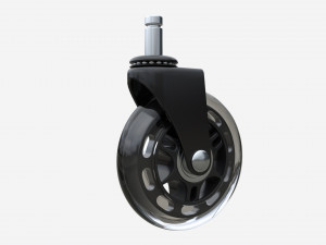 Office chair wheel Model 3D