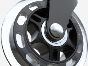 Office chair wheel Model 3D