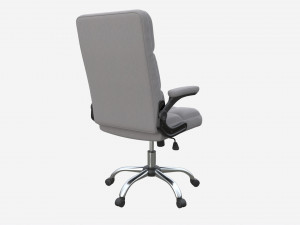 Chair with armrests and wheels 03 Modelo 3D