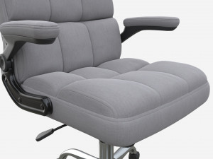 Chair with armrests and wheels 03 Modelo 3D