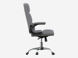Chair with armrests and wheels 03 Modelo 3D