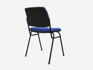 Office Chair with Fabric Seat 3Dモデル