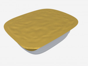 Ontario Cat Food Package 3D 模型