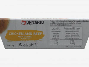 Ontario Cat Food Package 3D Model