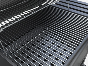 Outdoor Barbecue Charcoal Portable Grill Model 3D
