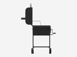 Outdoor Barbecue Charcoal Portable Grill Model 3D