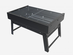 Outdoor Barbecue Folding Portable Grill 3D Model