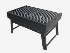 Outdoor Barbecue Folding Portable Grill 3D Model