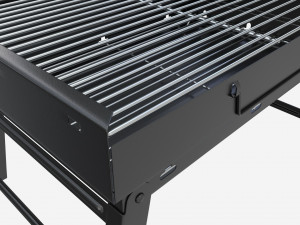 Outdoor Barbecue Folding Portable Grill 3D Model