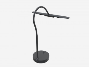 Piano metal table lamp 3D Model