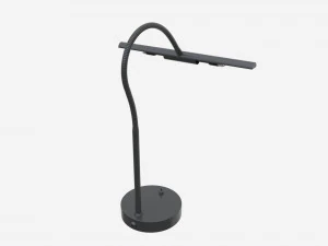 Piano metal table lamp 3D Model