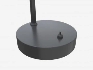 Piano metal table lamp 3D Model