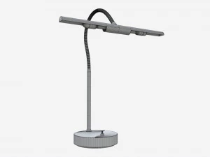 Piano metal table lamp 3D Model