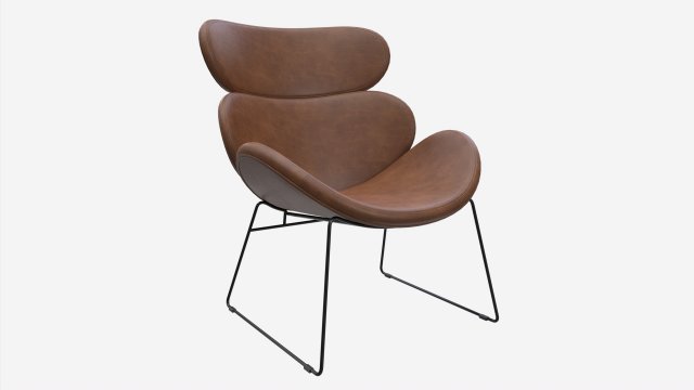 Resting Chair Cazar Model 3D .c4d .max .obj .3ds .fbx .stl .blend 