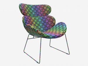 Resting Chair Cazar Model 3D