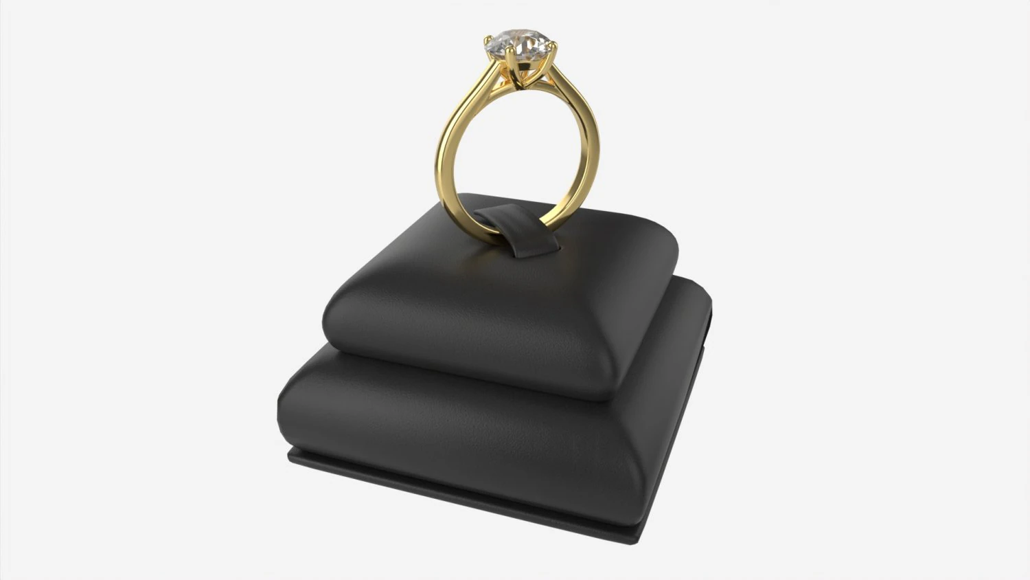 Suporte para display de couro anelar 02 Modelo 3D .c4d .max .obj .3ds .fbx .stl .blend