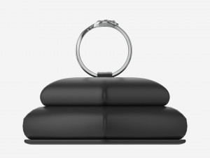 Ring Leather Display Holder Stand 04 3D Модель