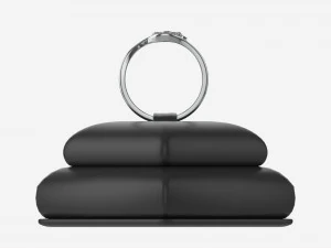 Ring Leather Display Holder Stand 04 3D Model