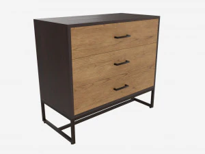 Side board Amsterdam 01 3D Model