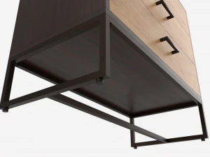 Side board Amsterdam 01 3D Model