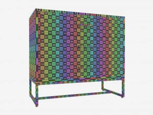 Side board Amsterdam 01 3D Model