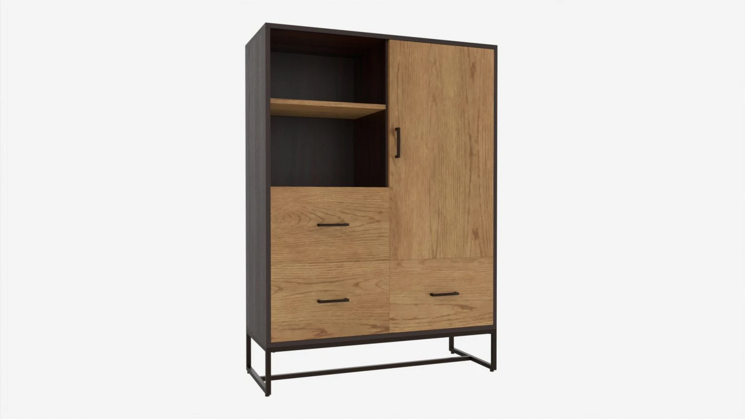 Side board Amsterdam 02 3D Model .c4d .max .obj .3ds .fbx .stl .blend 
