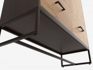 Side board Amsterdam 02 3D Model