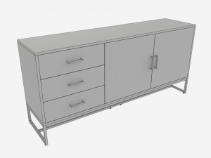 Side board Amsterdam 03 Model 3D