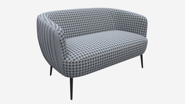 Sofa Accent 2-seater Modelo 3D .c4d .max .obj .3ds .fbx .stl .blend 