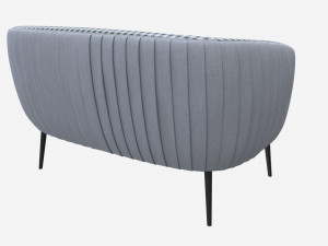 Sofa Accent 2-seater Modelo 3D