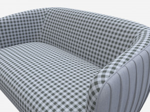 Sofa Accent 2-seater Modelo 3D