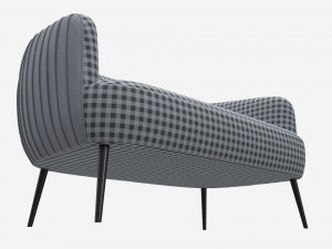 Sofa Accent 2-seater Modelo 3D
