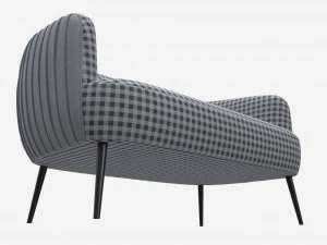 Divano Accent 2 posti Modello 3D