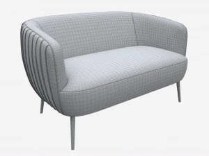 Divano Accent 2 posti Modello 3D