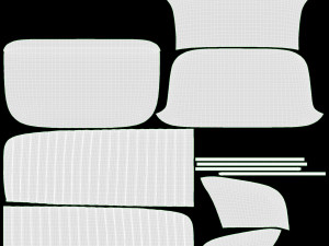 Sofa Accent 2-seater Modelo 3D