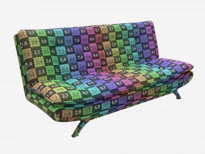 Sofa Bed Faith 3D Model