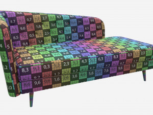 Sofa Bella 3Dモデル