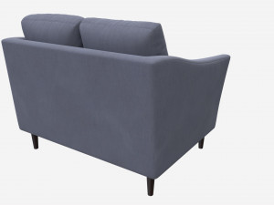 Sofa Caty 2-seater 3Dモデル