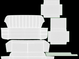 Sofa Joanna 3D 模型
