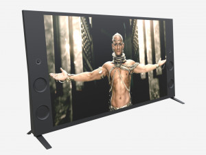 SONY 65 inch X940C X930C 4K Ultra HD with Android TV 3D Model
