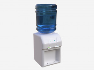 Top Load Small Table Water Dispenser 01 3D Model