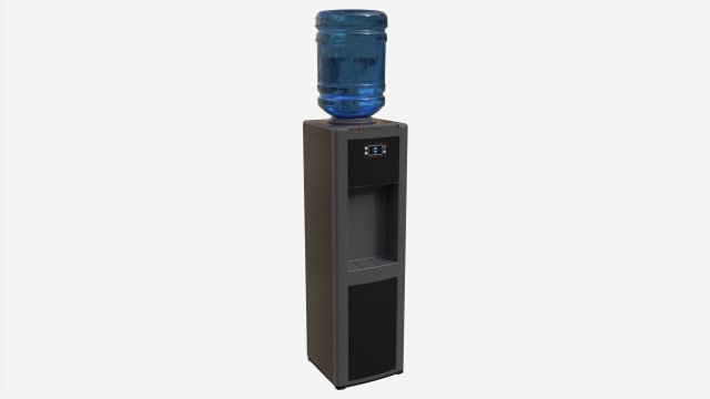 Top Load Water Dispenser 02 3D 모델 .c4d .max .obj .3ds .fbx .stl .blend 