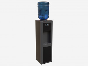 Top Load Water Dispenser 02 3D Model