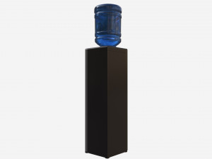 Top Load Water Dispenser 02 3D 모델