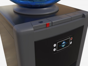 Top Load Water Dispenser 02 3D 모델