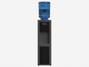 Top Load Water Dispenser 02 3D 모델