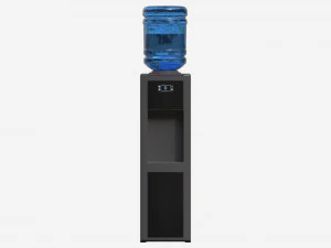 Top Load Water Dispenser 02 3D Model